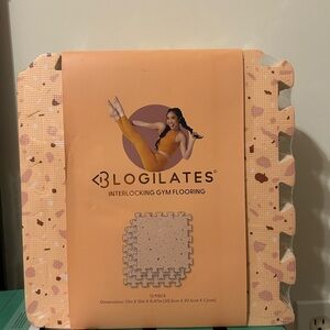 Blogilates Interlocking Gym Flooring - Beige